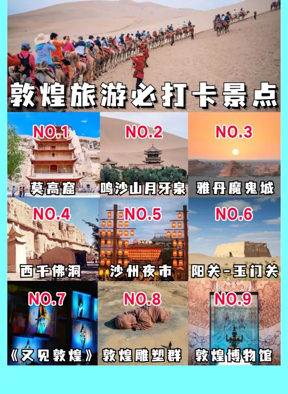 暑假来敦煌旅游3天2晚，必打卡景点美食。