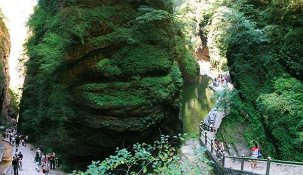 百里峡景区有多少台阶