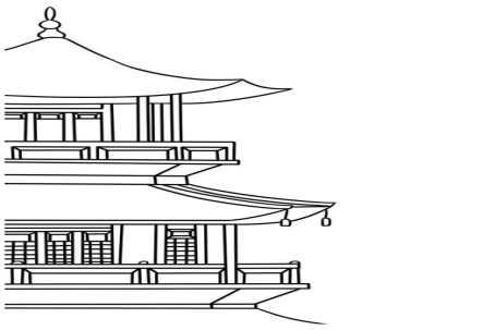 登鹳雀楼的画怎么画简单一点