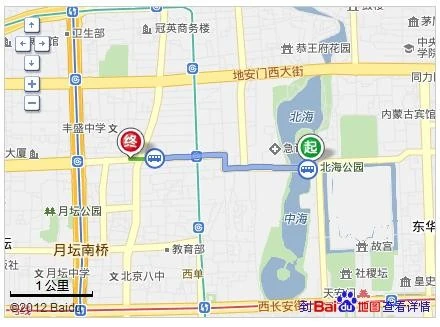 北海公园怎样到阜成门白塔寺药店哪样最快公交和地铁