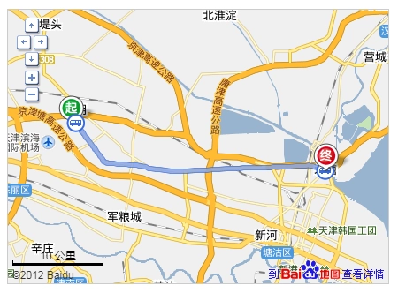 天津空港经济区白云酒店到北塘古镇坐哪路公交车坐692路到哪再坐528路？