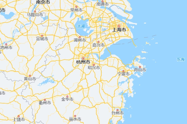 浙江自驾游最佳路线图