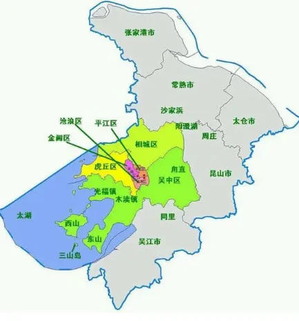 苏州的地图有吗？有哪些地方的？