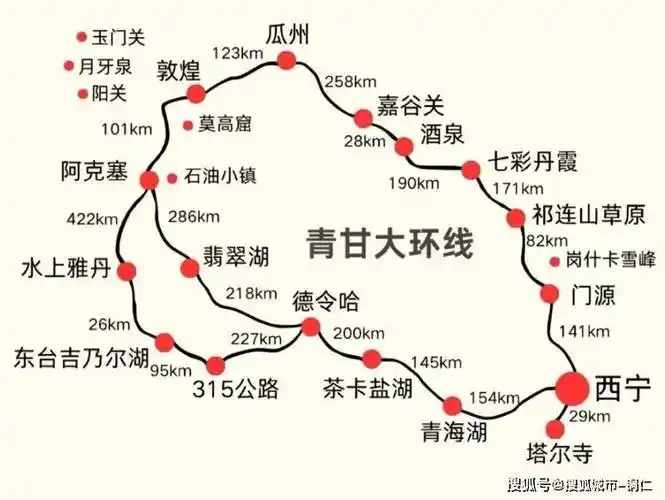 大西北自驾游最佳路线和租车推荐(最新西北景区门票价格表)